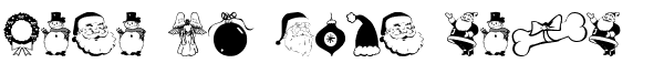 Your preview of XmasTyme font