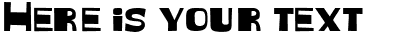 Your preview of Witless font