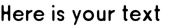 Your preview of ReSiple font