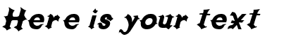 Your preview of Grappa font