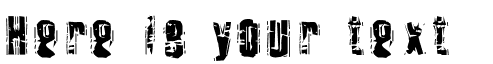 Your preview of Tooth Ache font
