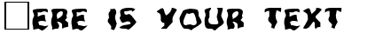 Your preview of Ghoul font