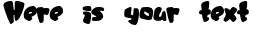 Your preview of Jelly Belly font