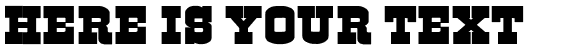 Your preview of Cowboys font