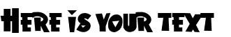 Your preview of Hawaiian Punk font