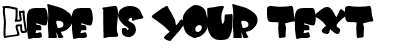 Your preview of Kruffy font