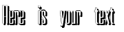 Your preview of Neretta Shadow font