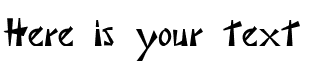 Your preview of Japonesa font