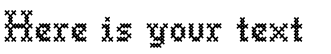 Your preview of Goodbye Crewel World NF font
