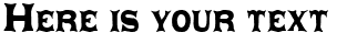 Your preview of Daisy Regular font