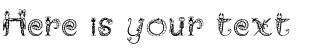 Your preview of Tarantella MF font