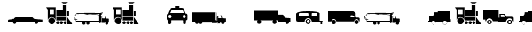 Your preview of Traffic font