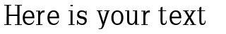 Your preview of Slab Romana font