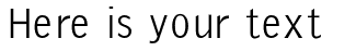 Your preview of Emka Sans Condensed font