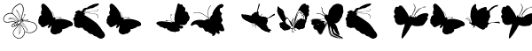 Your preview of ButterFly font