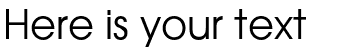 Your preview of TeX Gyre Adventor font