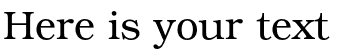 Your preview of TeX Gyre Bonum font
