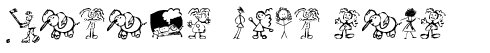 Your preview of Kid Drawings font