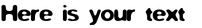 Your preview of FStop font