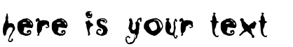 Your preview of Close to me font
