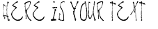 Your preview of Nachos and TV font