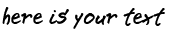 Your preview of Beer Note font