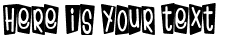 Your preview of Klinkomite font