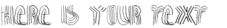 Your preview of Thrashline font
