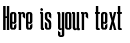 Your preview of Lost Winner font