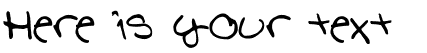 Your preview of Glathen Girl font