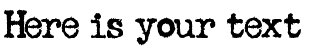 Your preview of Royal font