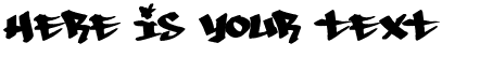 Your preview of Whoa! font