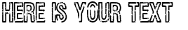 Your preview of Rueckwarzsalto font