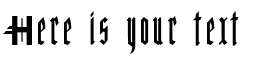 Your preview of Miguel Sangotisch font