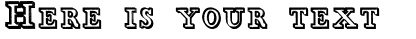 Your preview of Egidia font