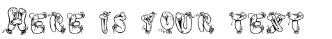 Your preview of Helium Heaven font