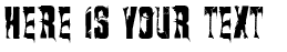 Your preview of VTKS Rasurada font