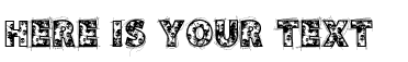 Your preview of VTKS Skulls font