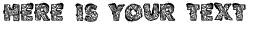 Your preview of VTKS Love and Peace font