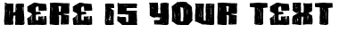 Your preview of VTKS Highlight font