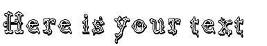 Your preview of Vtks Black Label font