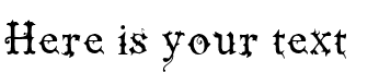 Your preview of Vtks Black Label Normal font