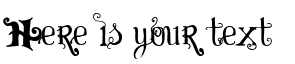Your preview of Vtks Black font
