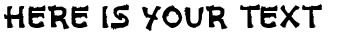 Your preview of VTKS White Page font