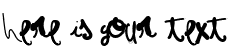 Your preview of VTKS Show font