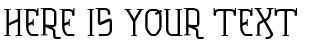 Your preview of VTKS Solution font