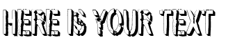 Your preview of VTKS Army 3D font