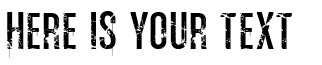 Your preview of Vtks Ink font