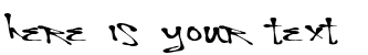 Your preview of Vtks Personal font