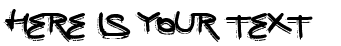 Your preview of Vtks Mint font